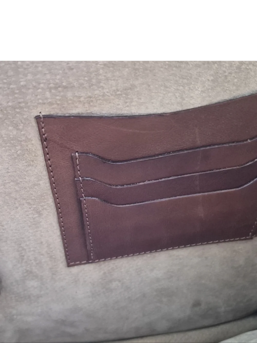 Vintage Brooks Brothers Italian Leather Briefcase.